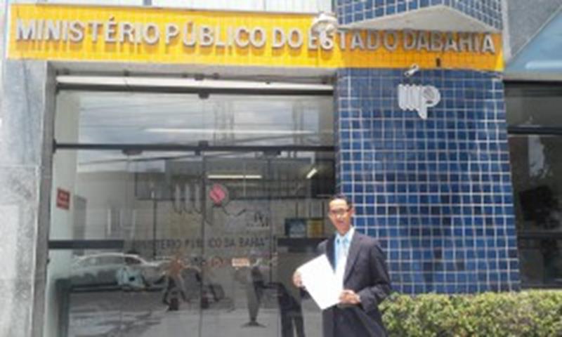 Vereador Edvaldo Lima aciona o Ministério Publico contra a prefeitura 