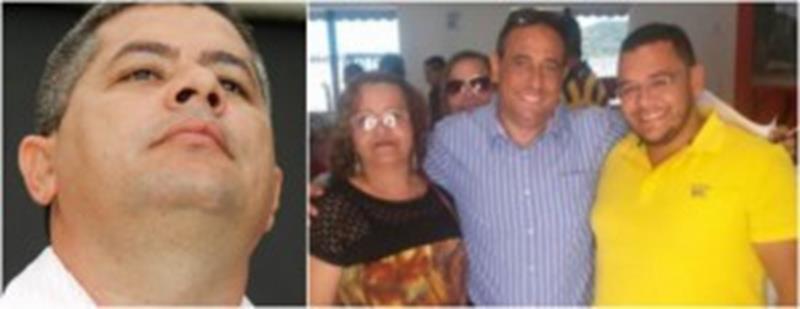 Prefeito Mauro, Núbia o advogado e Felipe Vieira 