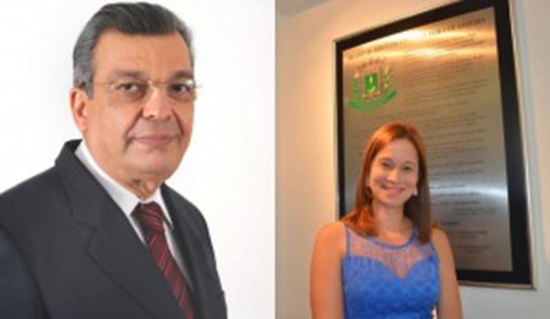 Targino Marchado e  Cíntia Machado