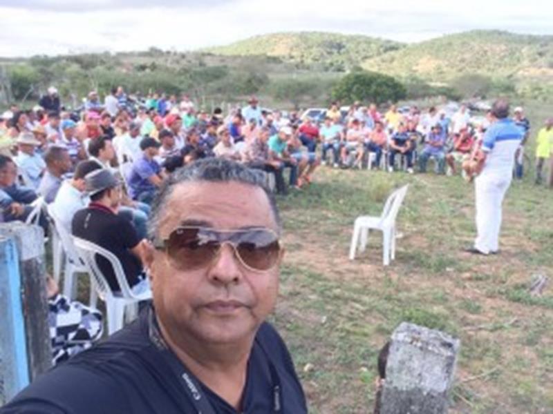 Reunião de Elcior e Marcel/ foto radialista Lúcio Moura