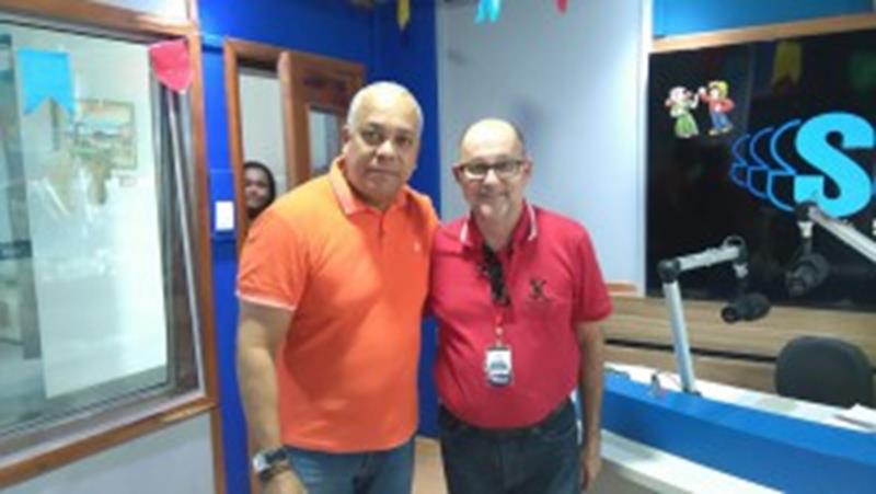 Radialistas Joilton Freitas e Aldo Matos