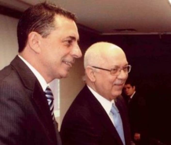 Sergio Carneiro e o Ministro do STF, Teori Zavasck