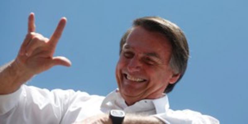 Presidential candidate Jair Bolsonaro attends a rally in Taguatinga near Brasilia, Brazil September 5, 2018. REUTERS/Adriano Machado