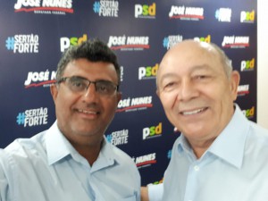 Vereador Lulinha e deputado federal José Nunes